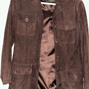 Women's Vali Brown Suede Jacket